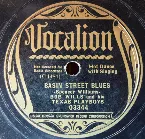 Pochette Basin Street Blues / Red Hot Gal of Mine