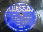Pochette Oh! You Crazy Moon / At Least You Could Say Hello