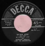 Pochette Dear Joe / Say It Isn't So