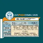 Pochette 1992-05-16: The Orpheum Theatre, Boston, MA, USA