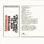 Pochette Idioteque / How to Disappear Completely