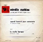 Pochette Quand fera‐t‐il jour Camarade / La vieille barque