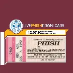 Pochette 1992-12-07: First Avenue, Minneapolis, MN, USA
