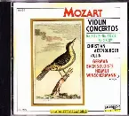 Pochette Violin Concertos No. 3 K 216 · No. 4 K 218 · No. 5 K 219