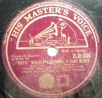 Pochette "Fats" Waller's Original E Flat Blues / Eep, Ipe, Wanna Piece of Pie