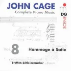 Pochette Complete Piano Music, Volume 8: Hommage à Satie
