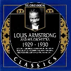 Pochette The Chronological Classics: Louis Armstrong and His Orchestra 1929-1930