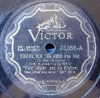 Pochette You're Not the Kind / Why Do I Lie to Myself About You?