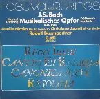 Pochette Musikalisches Opfer, BWV 1079