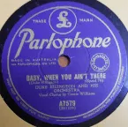 Pochette Baby, When You Ain't There / Exposition Swing