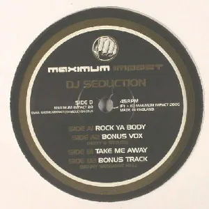 Pochette de Rock Ya Body / Take Me Away de DJ Seduction