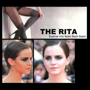 Pochette de Eyeliner Into Nylon Back Seam de The Rita