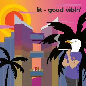 Pochette de Good Vibin' de Lit