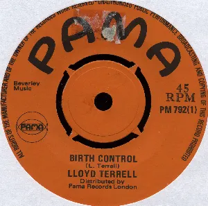 Pochette de Birth Control / Return to Peace de Lloyd Charmers