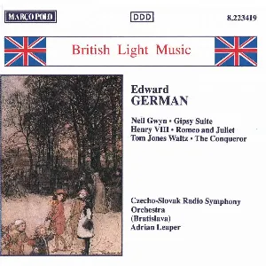 Pochette de Nell Gwyn / Gipsy Suite / Henry VIII / Romeo and Juliet / Tom Jones Waltz / The Conqueror de Adrian Leaper - Symfonický orchester Slovenského rozhlasu