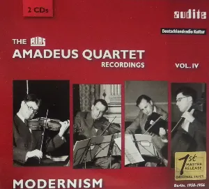 Pochette de The RIAS Amadeus Quartet Recordings, volume IV: Modernism de Amadeus Quartet