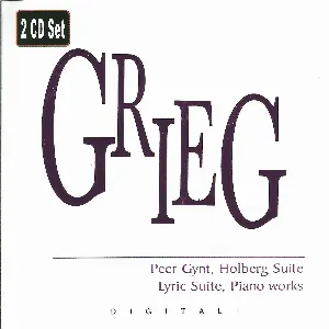 Pochette Peer Gynt / Holberg Suite / Lyric Suite / Piano Works