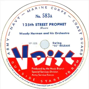Pochette de 125th Street Prophet / Deep Night / I Found a New Baby de Woody Herman and His Orchestra