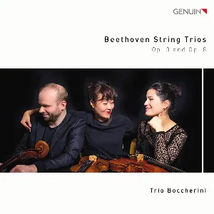 Pochette String Trios, op. 3 and op. 8