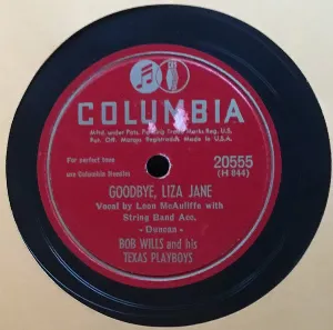 Pochette de Goodbye, Liza Jane / I'm Feelin' Bad de Bob Wills and His Texas Playboys