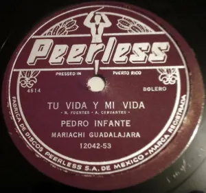 Pochette de Qué pasa compadre / Tu vida y mi vida de Pedro Infante