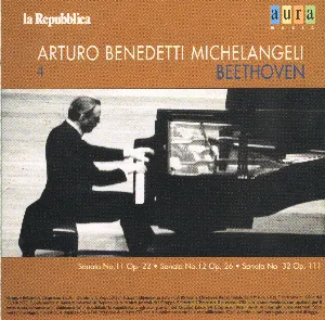 Pochette Arturo Benedetti Michelangeli 4. Beethoven