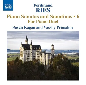 Pochette de Piano Sonatas and Sonatinas • 6 de Susan Kagan - Ferdinand Ries