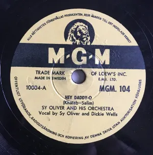 Pochette de Hey Daddy-O / Slow Burn de Sy Oliver and His Orchestra