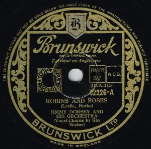 Pochette de Robins and Roses / Is It True What They Say About Dixie? de Jimmy Dorsey and His Orchestra