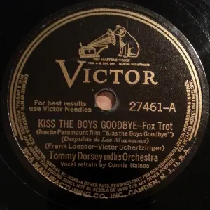 Pochette de Kiss the Boys Goodbye / I'll Never Let a Day Pass By de Tommy Dorsey and His Orchestra