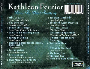 Pochette de Blow the wind southerly de Kathleen Ferrier