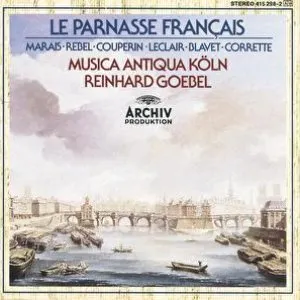 Pochette de Le Parnasse Francais de Musica Antiqua Köln - Reinhard Goebel