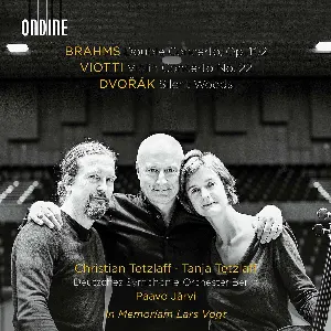 Pochette Brahms: Double Concerto / Viotti: Violin Concerto No. 22 / Dvorák: Silent Woods