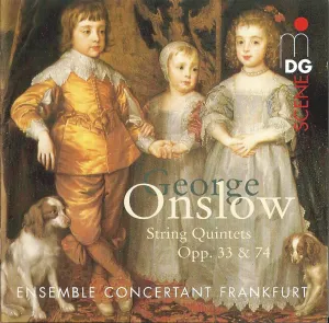 Pochette de String Quintets opp. 33 & 74 de George Onslow