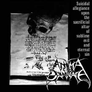 Pochette Suicidal Allegiance upon the Sacrificial Altar of Sublime Evil and Eternal Sin