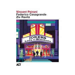 Pochette de Jokers - Live at Bimhuis de Vincent Peirani