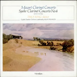 Pochette de Mozart: Clarinet Concerto / Spohr: Clarinet Concerto no. 4 de Alun Francis - Louis Spohr - Dame Thea King - English Chamber Orchestra - Wolfgang Amadeus Mozart