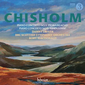 Pochette de Piano Concerto no. 1 “Pìobaireachd” / Piano Concerto no. 2 “Hindustani” de Danny Driver - BBC Scottish Symphony Orchestra