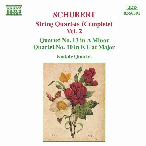 Pochette String Quartets (Complete), Volume 2: Quartet no. 13 in A minor / Quartet no. 10 in E-flat major