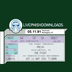Pochette de 1991-05-11: The Front, Burlington, VT, USA de Phish