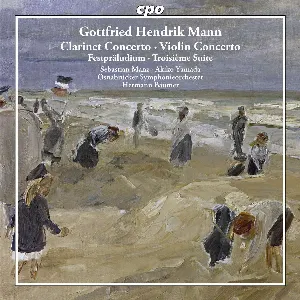 Pochette de Clarinet Concerto / Violin Concerto / Festpräludium / Troisième Suite de Hermann Bäumer