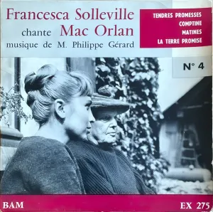 Pochette de Chante Mac Orlan de Francesca Solleville
