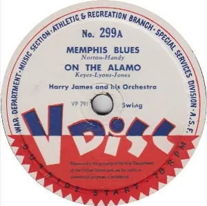 Pochette de Memphis Blues / On the Alamo / Superman de Harry James and His Orchestra - Benny Goodman and His Orchestra