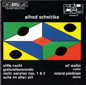 Pochette Stille Nacht / Gratulationsrondo / Violin Sonatas no. 1 & 2 / Suite im alten Stil