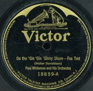 Pochette de On the 'Gin 'Gin 'Ginny Shore / Marie de Paul Whiteman and His Orchestra
