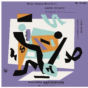 Pochette de Copland: Sextet for String Quartet, Clarinet and Piano / Kohs: Chamber Concerto de Juilliard String Quartet - Aaron Copland