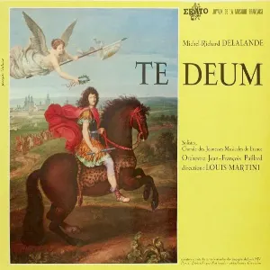 Pochette de Te deum pour soli de Orchestre de chambre Jean‐François Paillard - Michel‐Richard de Lalande