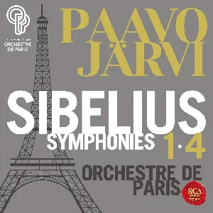 Pochette de Symphonies 1 & 4 de Jean Sibelius - Paavo Järvi - Orchestre de Paris