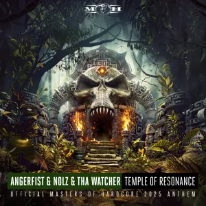 Pochette de Temple Of Resonance (Official Masters Of Hardcore 2025 Anthem) de Angerfist