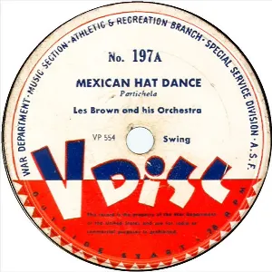 Pochette de Mexican Hat Dance / Let Me Off Uptown de Les Brown and His Orchestra - Gene Krupa and His Orchestra